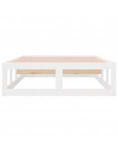 Giroletto Bianco 75x190 cm Small Single in Legno Massello