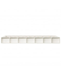 Giroletto Bianco 75x190 cm Small Single in Legno Massello