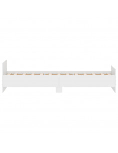 Giroletto Bianco 75x190 cm Small Single in Legno Multistrato