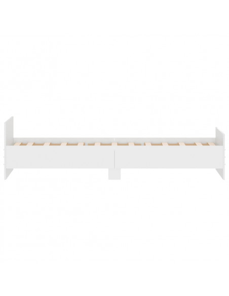 Giroletto Bianco 75x190 cm Small Single in Legno Multistrato