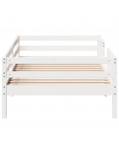 Giroletto Bianco 90x190 cm in Legno Massello di Pino