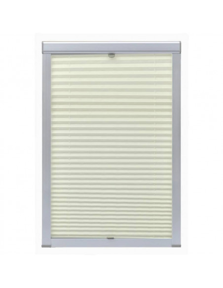 Tenda Plissettata Oscurante Crema 104