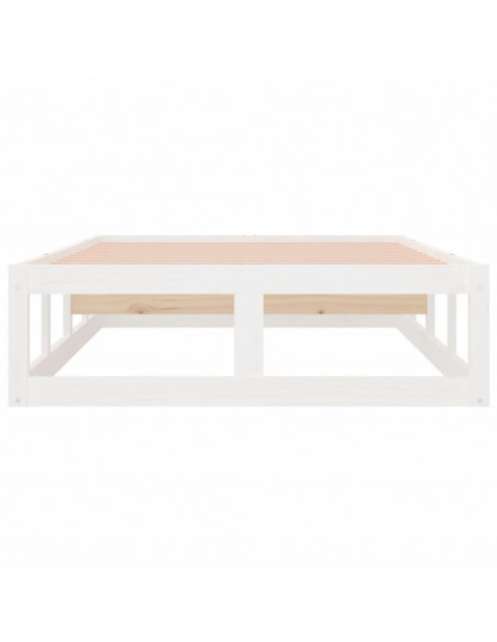 Giroletto Bianco 90x200 cm in Legno Massello