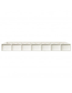 Giroletto Bianco 90x200 cm in Legno Massello