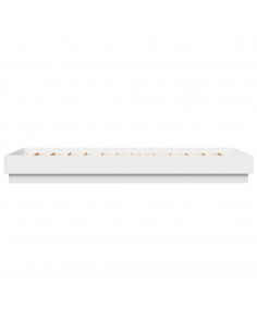 Giroletto Bianco 90x200 cm in Legno Multistrato