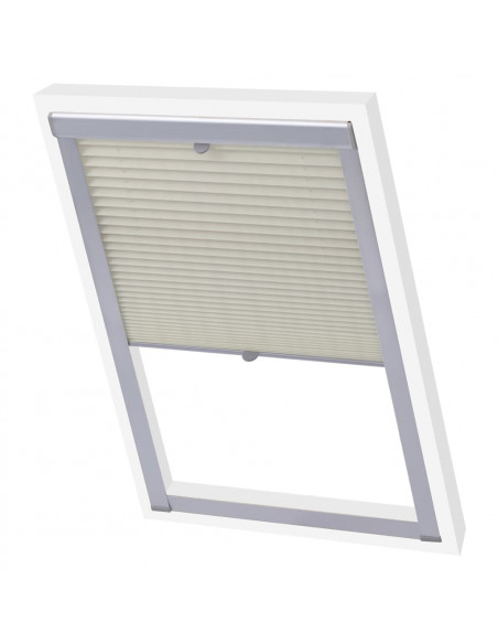 Tenda Plissettata Oscurante Crema P08/408