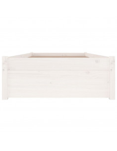 Giroletto Bianco con Cassetti 75x190 cm Small Single