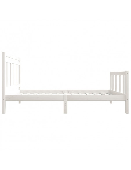 Giroletto Bianco in Legno Massello 100x200 cm