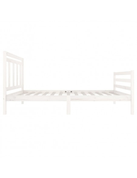 Giroletto Bianco in Legno Massello 100x200 cm