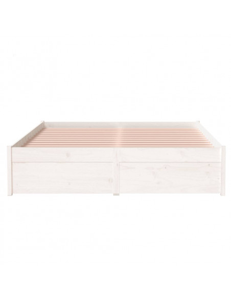 Giroletto Bianco in Legno Massello 120x200 cm