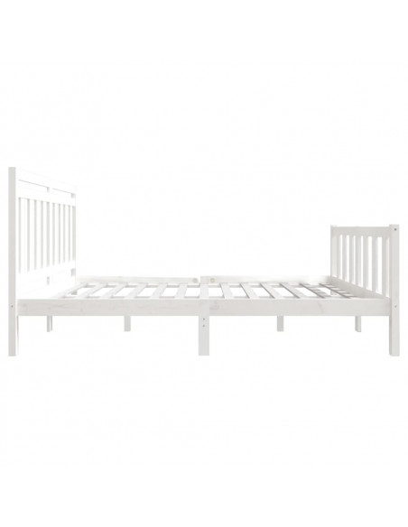 Giroletto Bianco in Legno Massello 140x200 cm