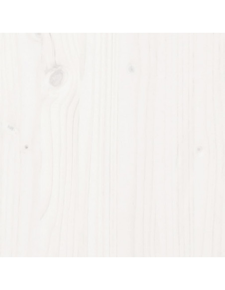 Giroletto Bianco in Legno Massello 140x200 cm