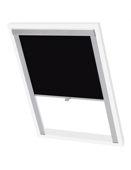 Tenda a Rullo Oscurante Nera MK08