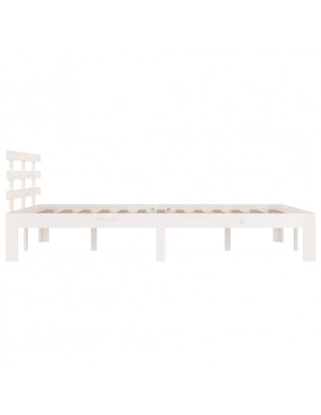 Giroletto Bianco in Legno Massello 140x200 cm