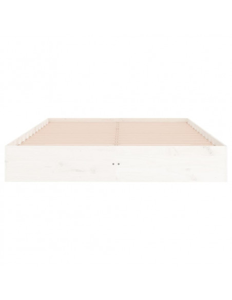 Giroletto Bianco in Legno Massello 140x200 cm
