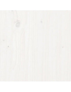 Giroletto Bianco in Legno Massello 150x200 cm King Size