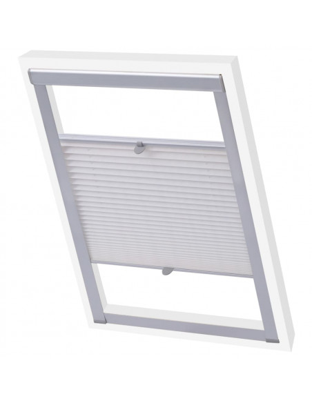 Tenda Plissettata Oscurante Bianca CK04
