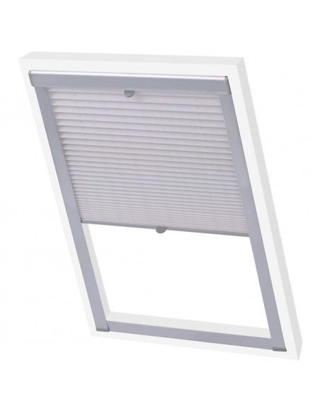 Tenda Plissettata Oscurante Bianca PK06