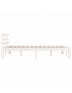 Giroletto Bianco in Legno Massello 160x200 cm