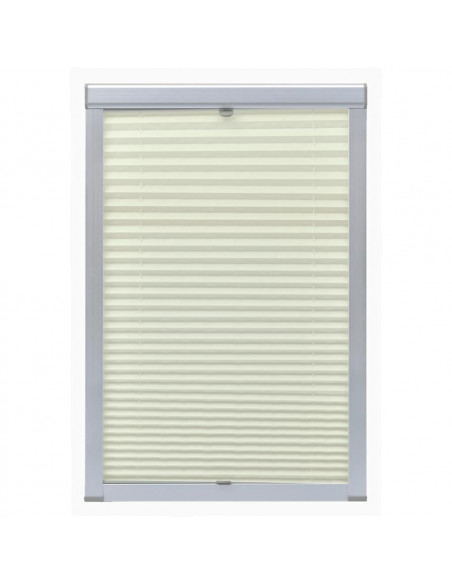 Tenda Plissettata Oscurante Crema PK08