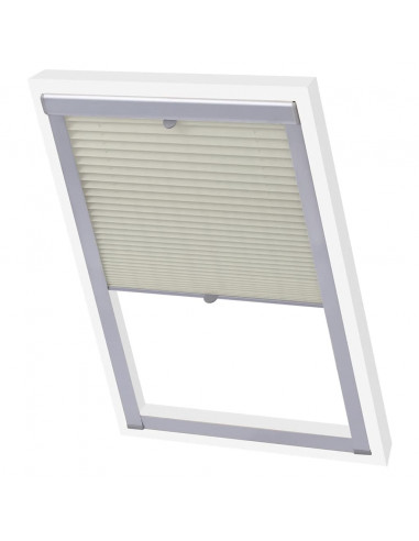 Tenda Plissettata Oscurante Crema SK08