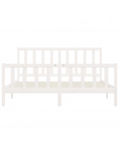 Giroletto Bianco in Legno Massello 200x200 cm