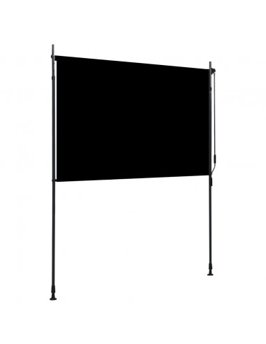 Tenda a Rullo per Esterni 200x270 cm Antracite