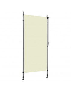 Tenda a Rullo per Esterni 100x270 cm Crema 2