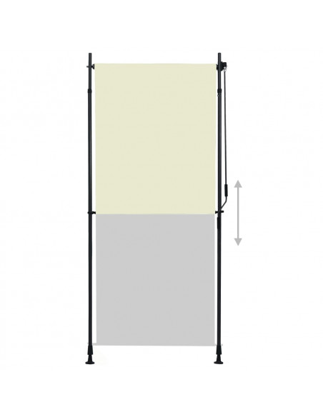 Tenda a Rullo per Esterni 100x270 cm Crema