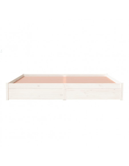 Giroletto Bianco in Legno Massello 200x200 cm
