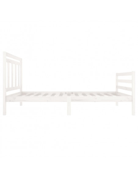 Giroletto Bianco in Legno Massello 90x200 cm