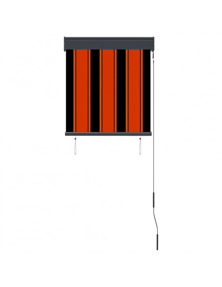 Tenda a Rullo per Esterni 60x250 cm Arancione e Marrone