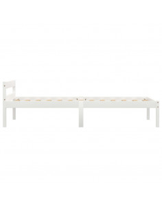 Giroletto Bianco in Legno Massello di Pino 100x200 cm