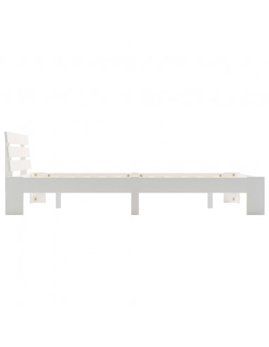 Giroletto Bianco in Legno Massello di Pino 120x200 cm