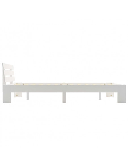 Giroletto Bianco in Legno Massello di Pino 120x200 cm