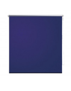 Tenda a Rullo Oscurante 140 x 175 cm Blu Marino