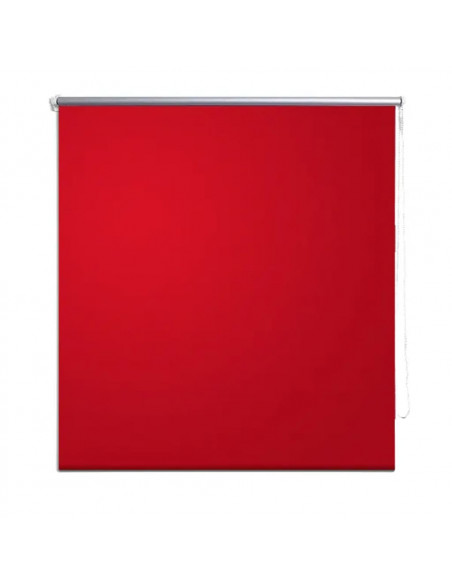 Tenda a rullo oscurante buio totale 100 x 230 cm rossa