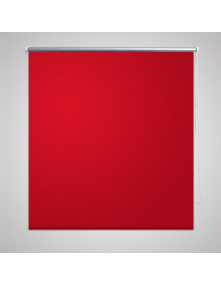 Tenda a rullo oscurante buio totale 100 x 230 cm rossa
