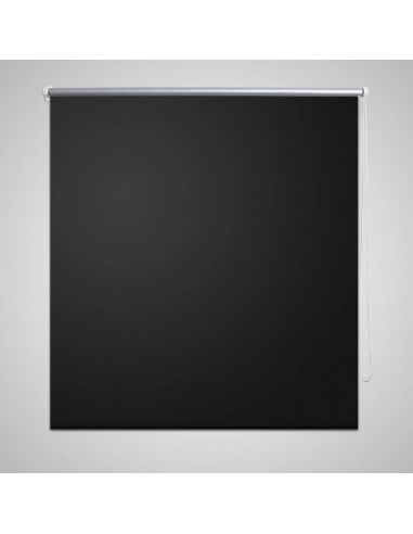 Tenda a Rullo Oscurante 120 x 230 cm Nera
