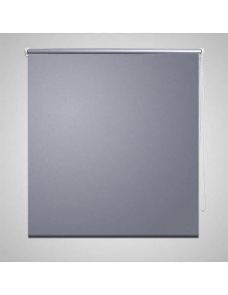 Tenda a Rullo Oscurante 140 x 230 cm Grigio