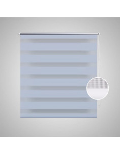 Tenda Oscurante a Rullo Zebra 40 x 100 cm Bianca 2