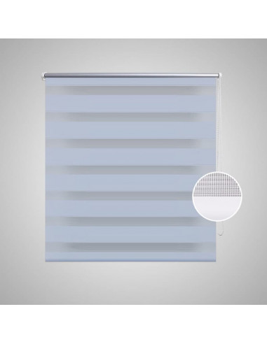 Tenda Oscurante a Rullo Zebra 40 x 100 cm Bianca