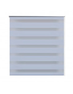 Tenda Oscurante a Rullo Zebra 50 x 100 cm Bianca
