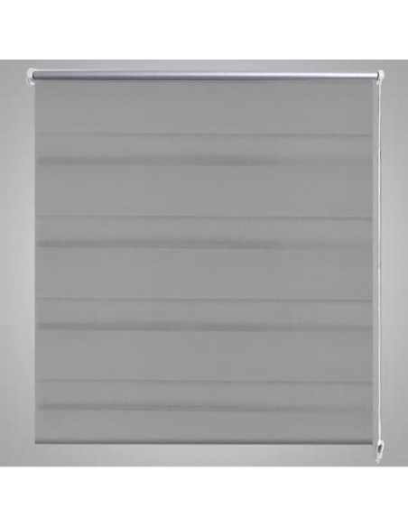Tenda a rullo oscurante zebra 70x120 grigia