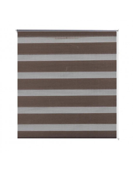 Tenda Oscurante a Zebra 100 x 175 cm Caffè