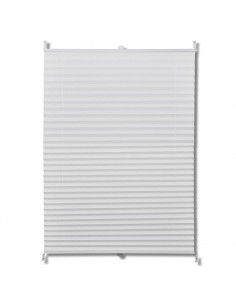 Tenda plissè 40x200cm bianca