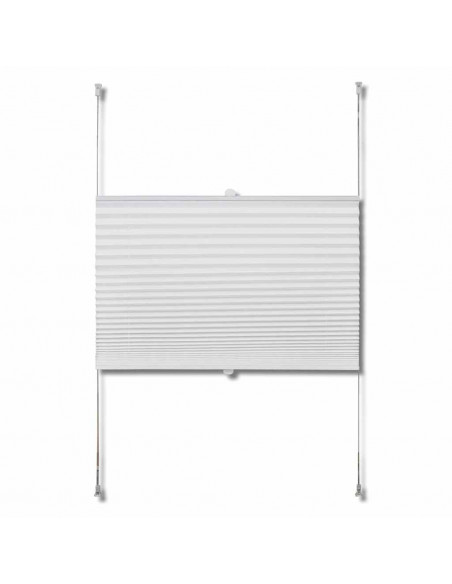 Tenda plissè 40x200cm bianca