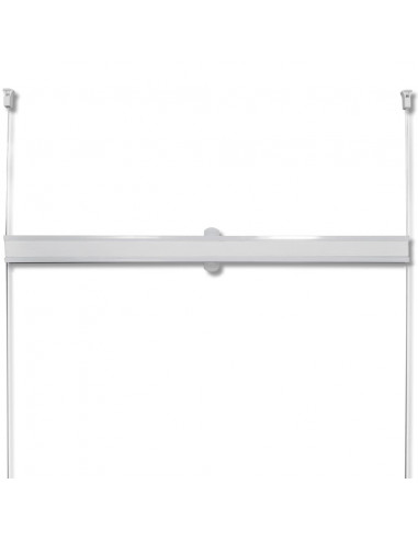 Tenda Plissettata 60x125cm Bianca Oscurante