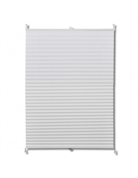 Tenda plissè 100x150cm bianca