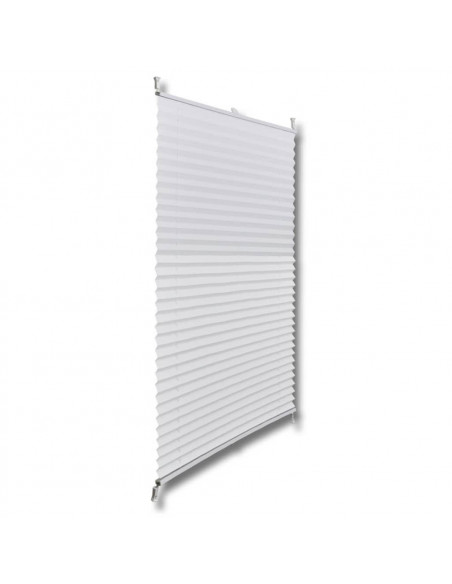 Tenda plissè 100x200cm bianca